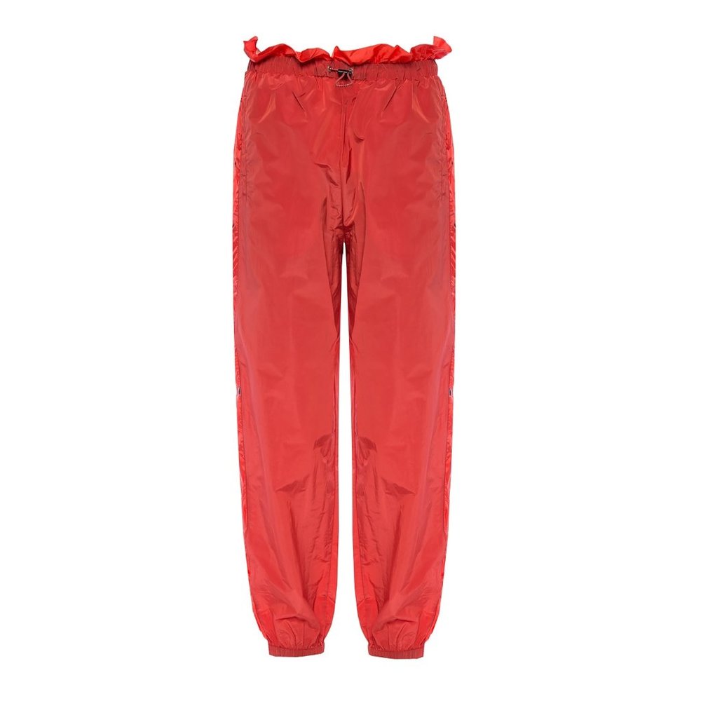 NWT $782 Ben Taverniti Unravel Project Red Windbreaker Track Pants XS